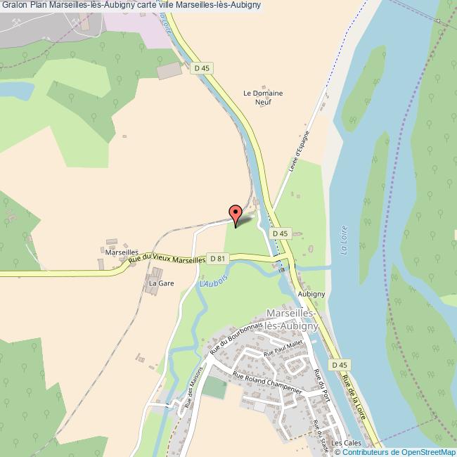plan Marseilles-lès-Aubigny