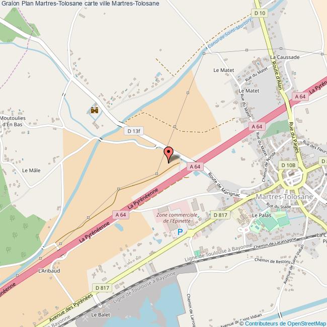 plan Martres-Tolosane