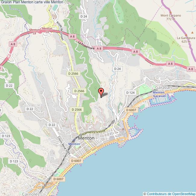 menton carte