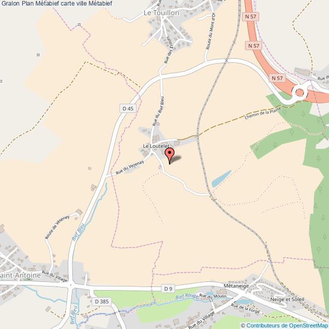 plan Métabief
