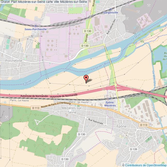 plan Mézières-sur-Seine
