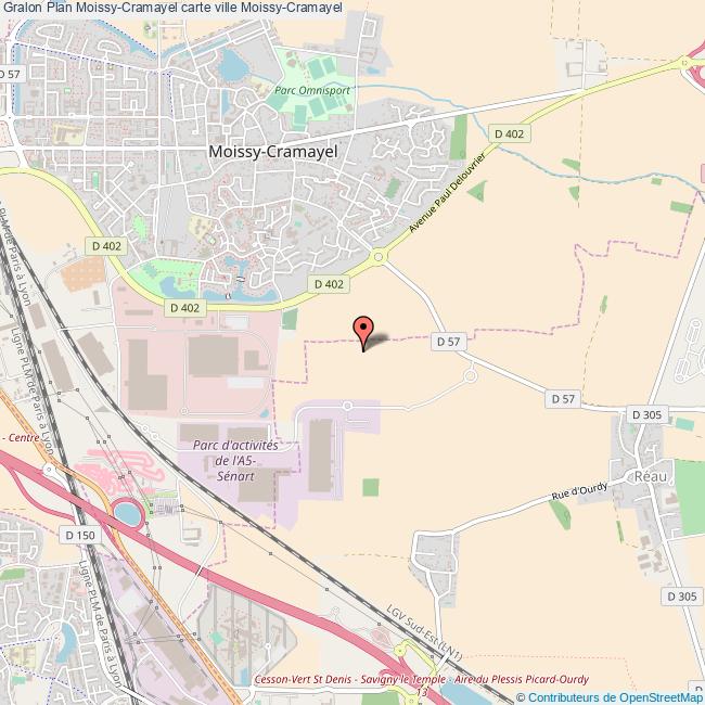 plan Moissy-Cramayel