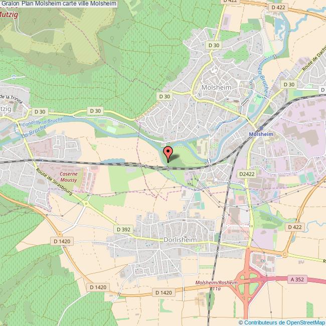 plan Molsheim
