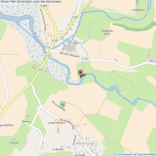 Plan Montchaton carte ville Montchaton