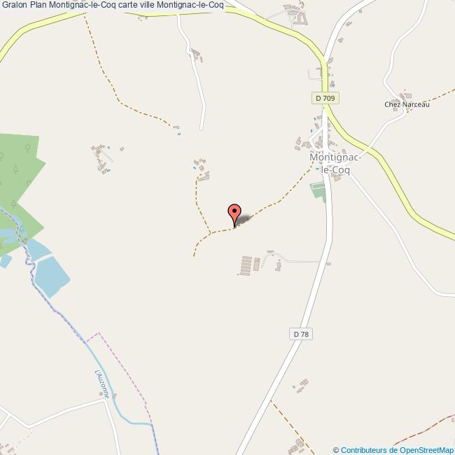 plan Montignac-le-Coq