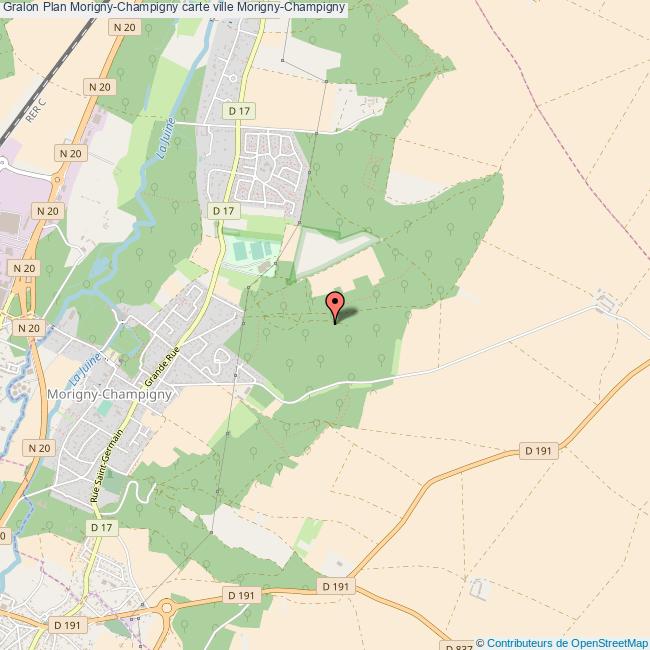 plan Morigny-Champigny