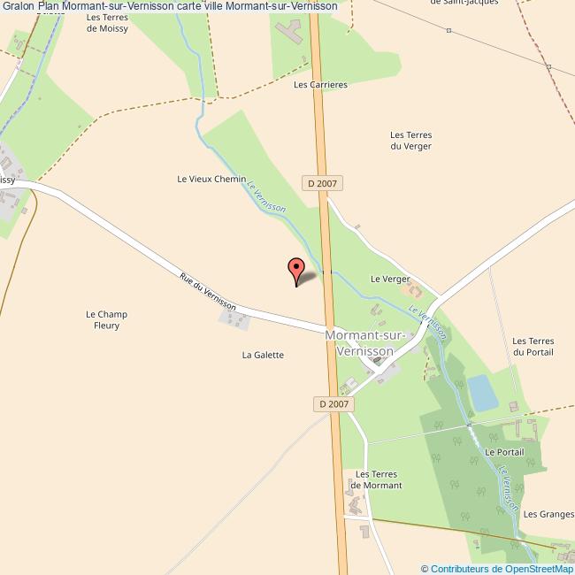 plan Mormant-sur-Vernisson