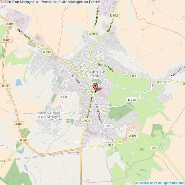 plan Mortagne-au-Perche