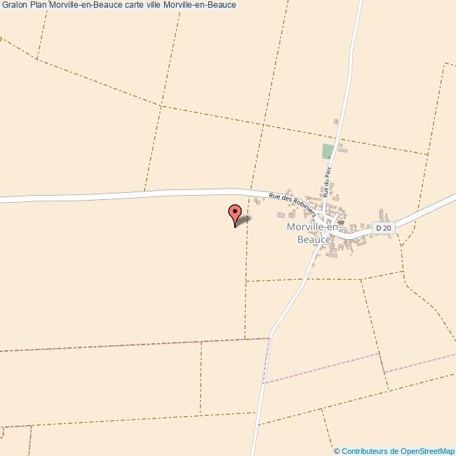 Plan MorvilleenBeauce carte ville MorvilleenBeauce