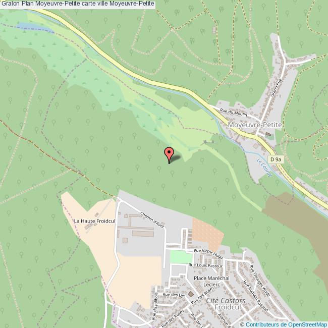 plan Moyeuvre-Petite
