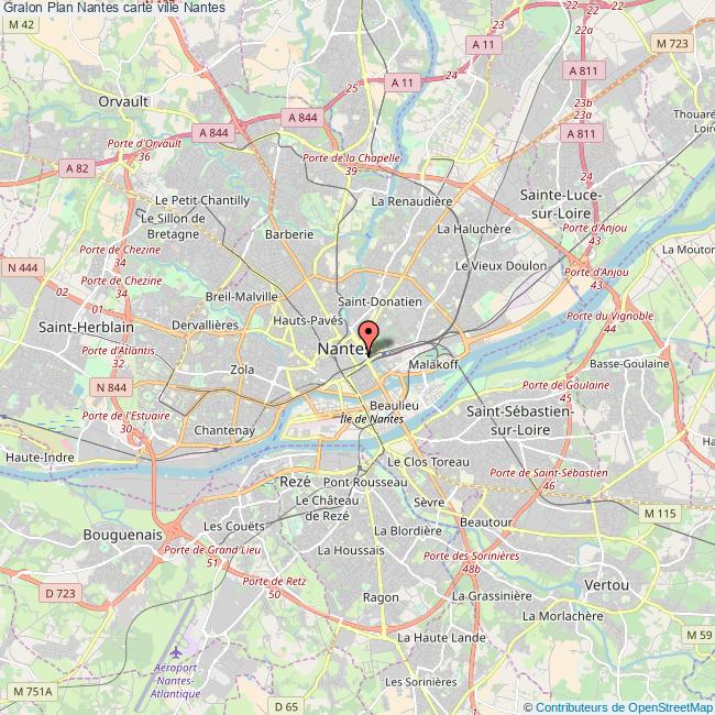 plan de nantes