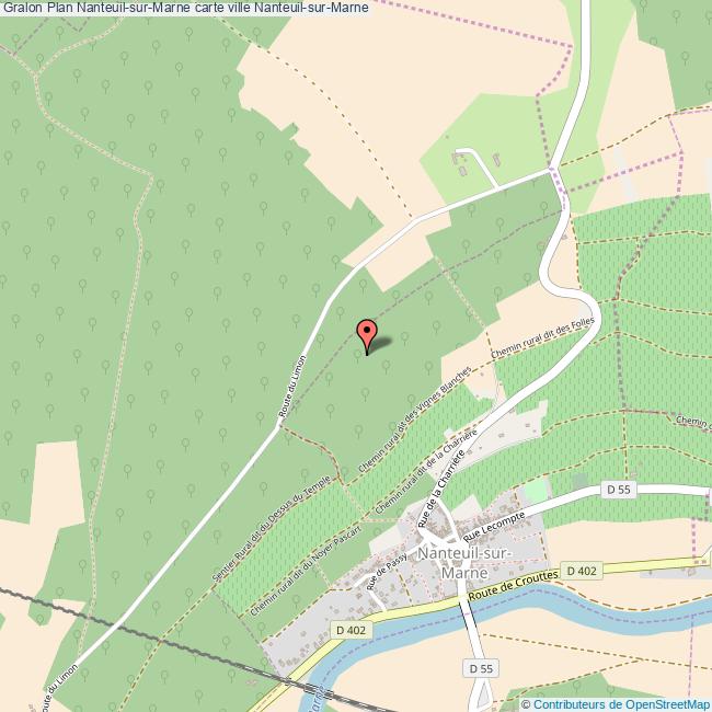 plan Nanteuil-sur-Marne