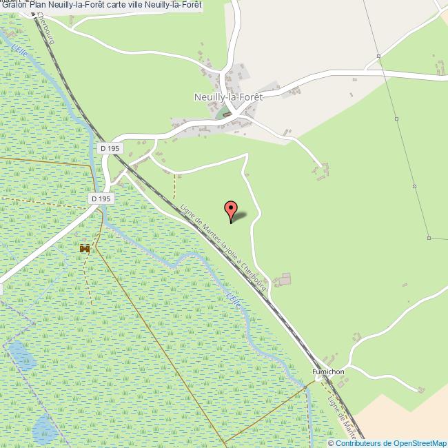 plan Neuilly-la-Forêt