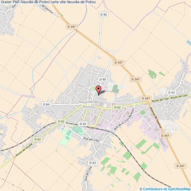 plan Neuville-de-Poitou