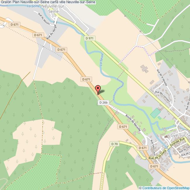 plan Neuville-sur-Seine