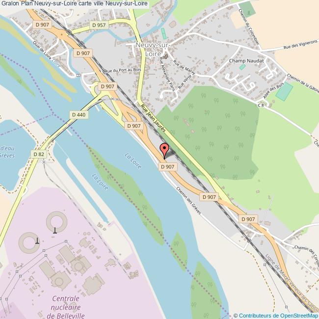 plan Neuvy-sur-Loire