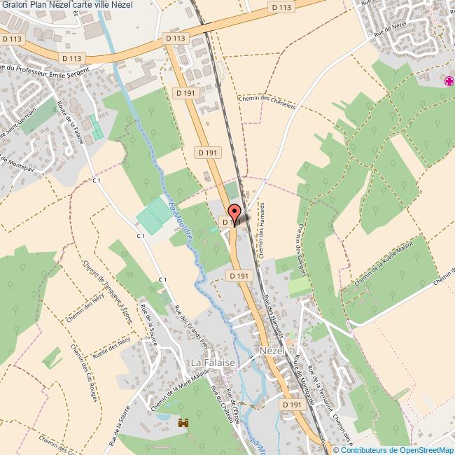 Plan Nézel carte ville Nézel Plan Nézel carte ville Nézel