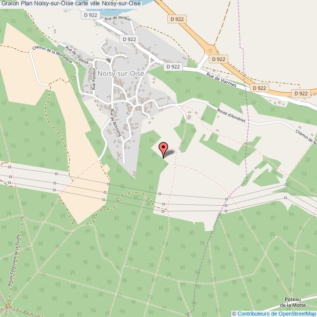 plan Noisy-sur-Oise