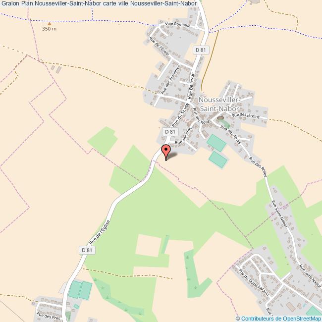 plan Nousseviller-Saint-Nabor