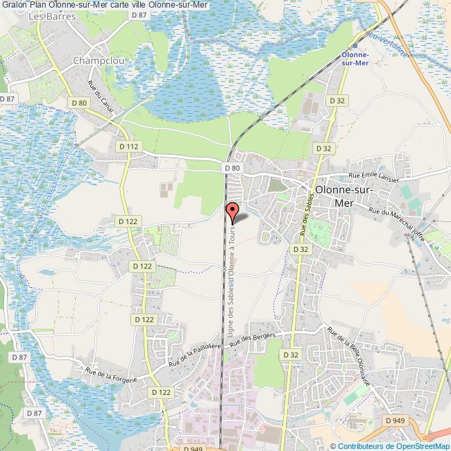 plan Olonne-sur-Mer