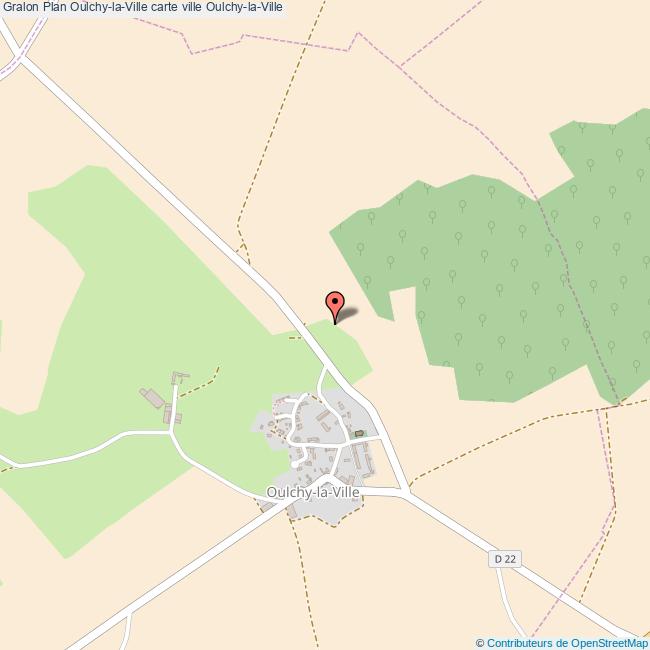 Plan OulchylaVille carte ville OulchylaVille