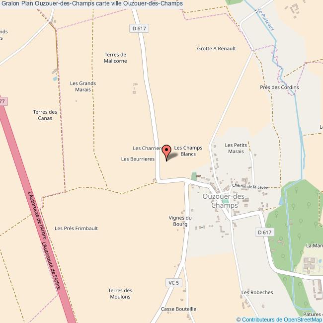 plan Ouzouer-des-Champs