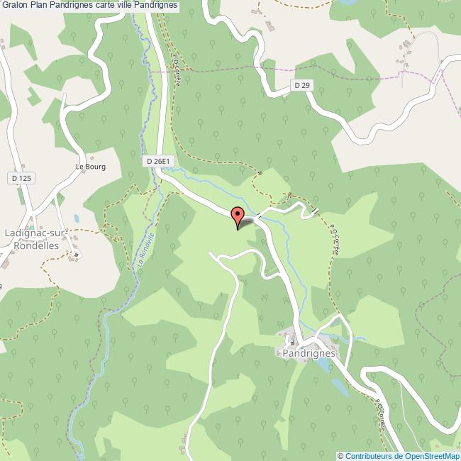 Mairie Pandrignes informations commune de Pandrignes 19