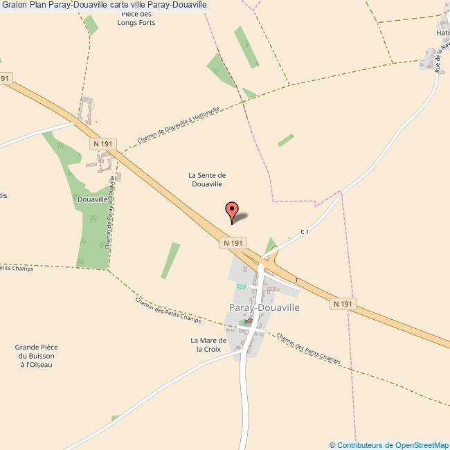 plan Paray-Douaville