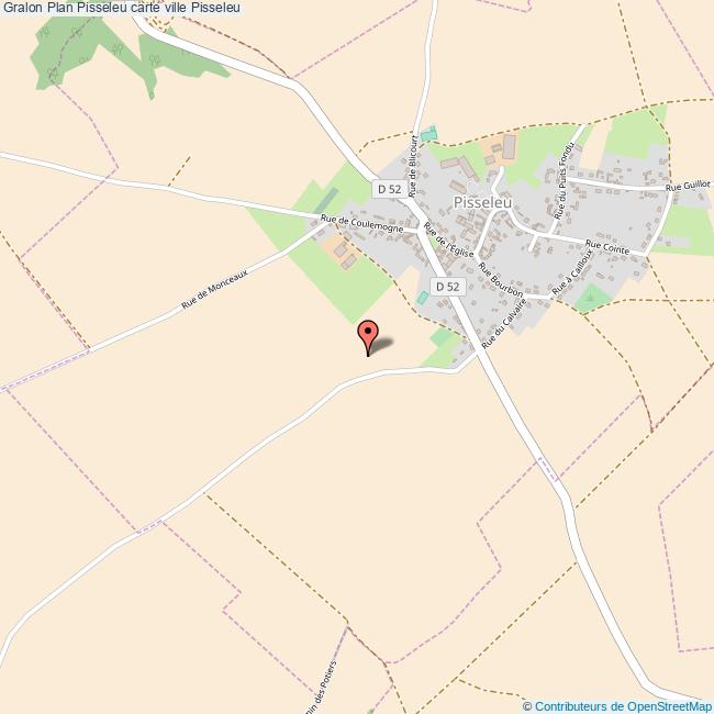 Plan Pisseleu carte ville Pisseleu