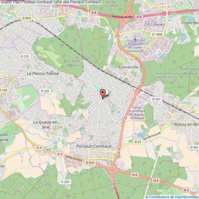 Plan carte ville