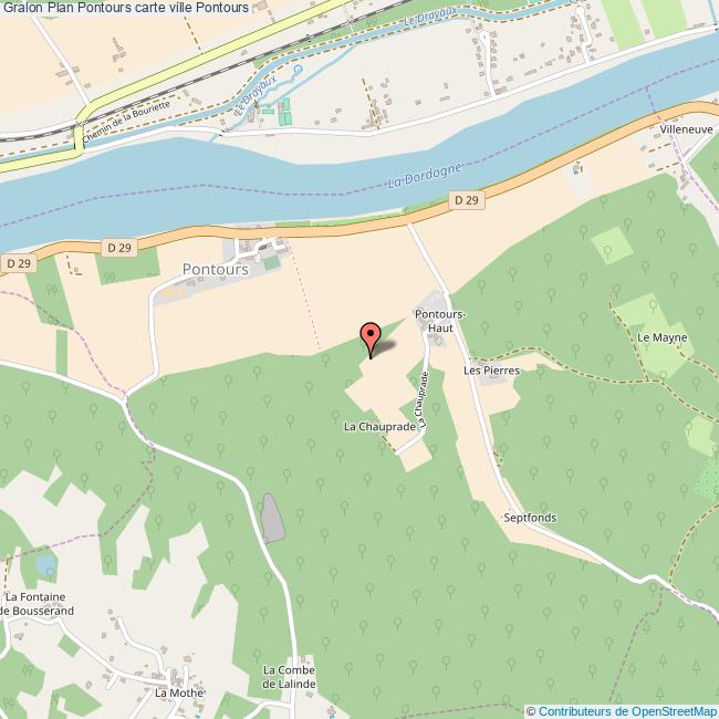Mairie Pontours informations commune de Pontours 24
