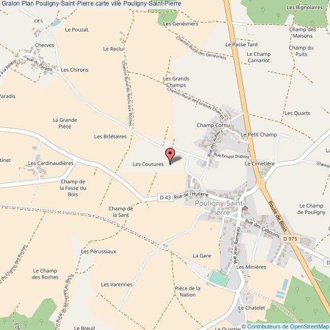 plan Pouligny-Saint-Pierre