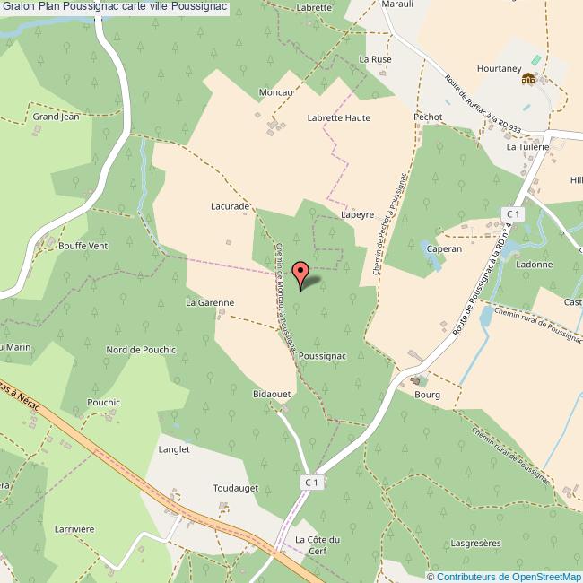 Mairie Poussignac informations commune de Poussignac 47