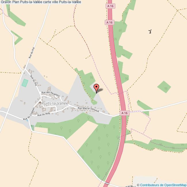 Plan PuitslaVallée carte ville PuitslaVallée