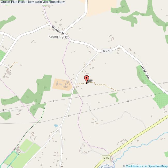 Plan Repentigny carte ville Repentigny
