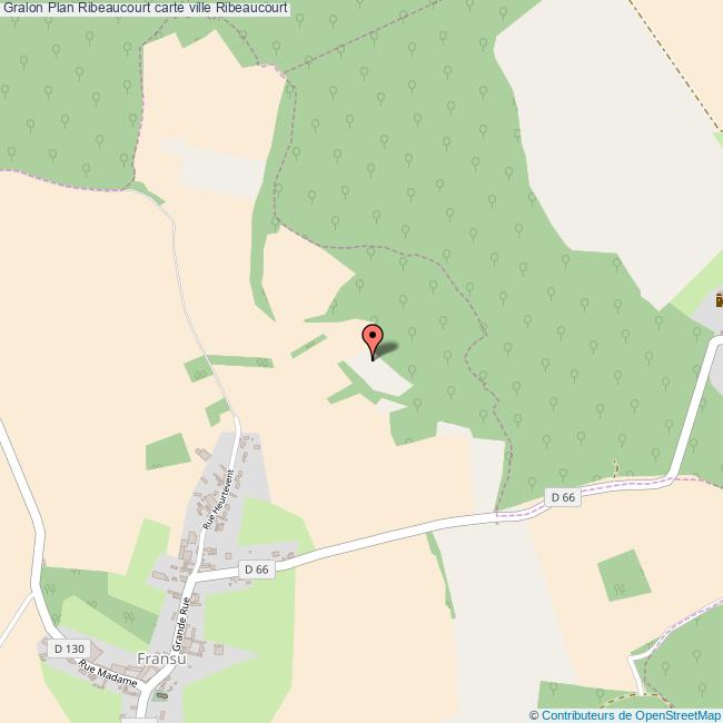plan Ribeaucourt