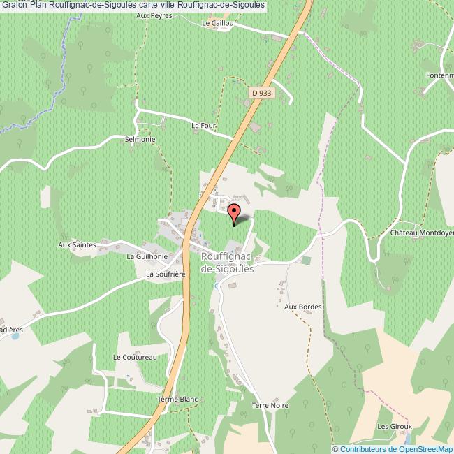 plan Rouffignac-de-Sigoulès