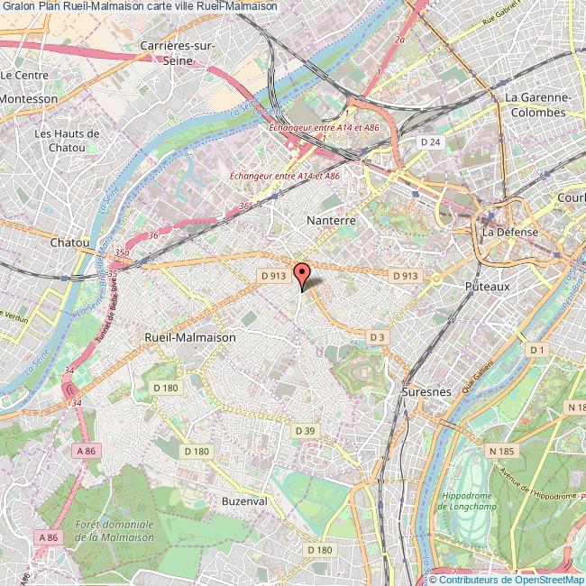 Plan Ville Rueil Malmaison Plan Ville Rueil Malmaison