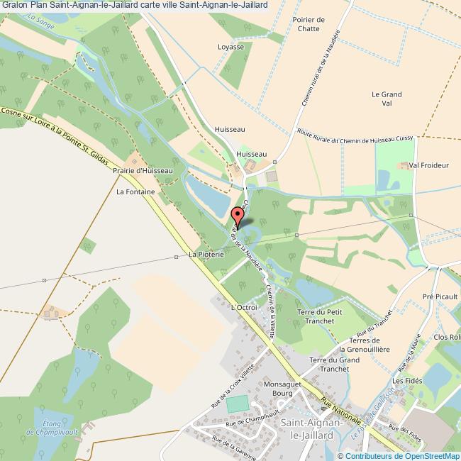 plan Saint-Aignan-le-Jaillard