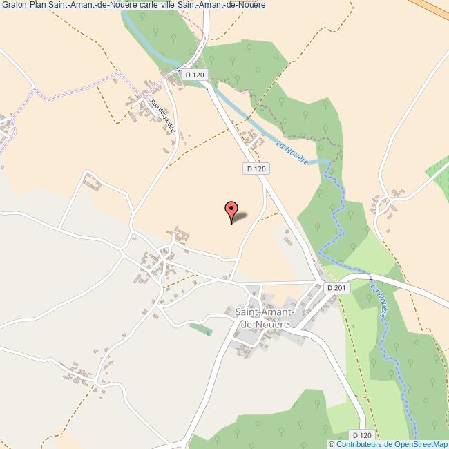 plan Saint-Amant-de-Nouère