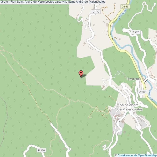 plan Saint-André-de-Majencoules
