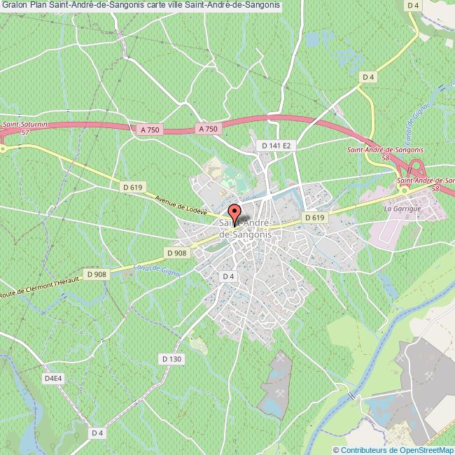 Mairie SaintAndrédeSangonis informations commune de SaintAndrédeSangonis