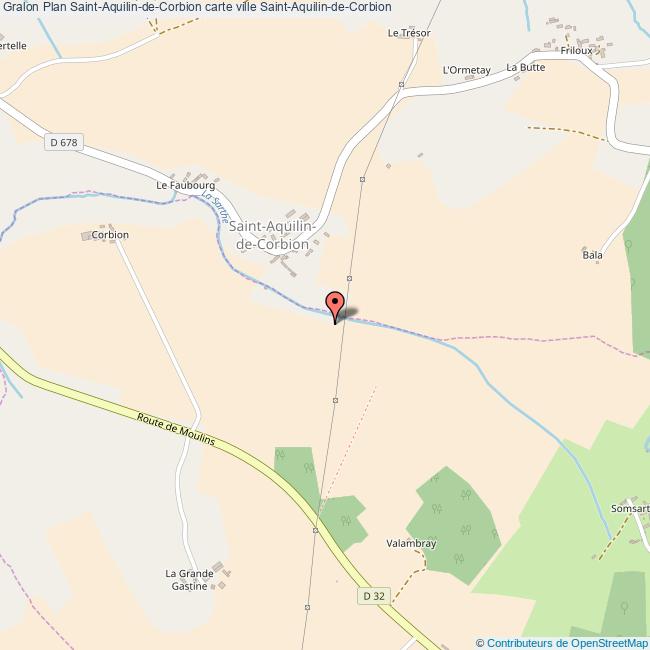 Mairie SaintAquilindeCorbion informations commune de SaintAquilin