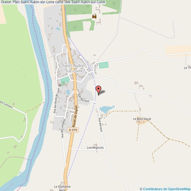 plan Saint-Aubin-sur-Loire