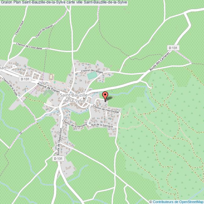 Mairie SaintBauzilledelaSylve informations commune de SaintBauzilledelaSylve 34