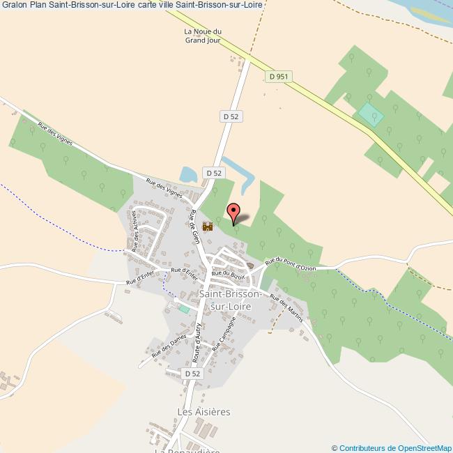 plan Saint-Brisson-sur-Loire
