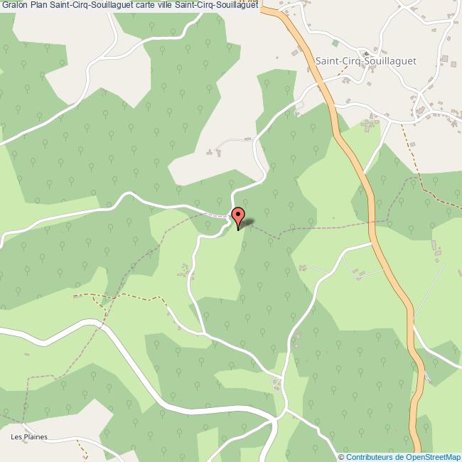 Plan SaintCirqSouillaguet carte ville SaintCirqSouillaguet