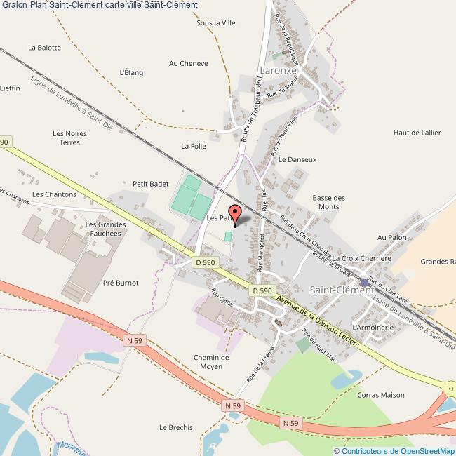 Mairie SaintClément informations commune de SaintClément 54