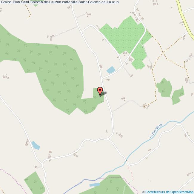 plan Saint-Colomb-de-Lauzun