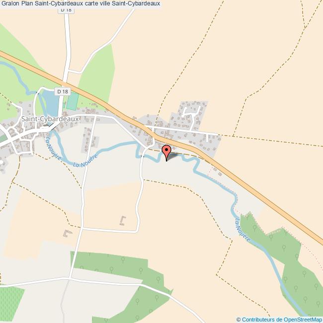 plan Saint-Cybardeaux